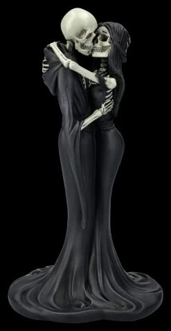 NEMESIS NOW Skelettfiguren - Ewiger Kuss - Eternal Kiss