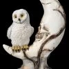 Totenkopf Mond Mit Eule LED