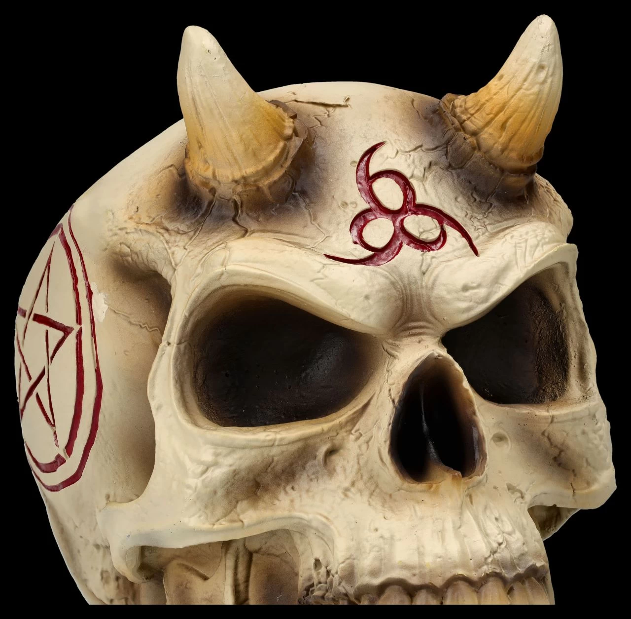 Totenkopf Figur Teufel - 666 By James Ryman 8 Totenkopf Figur Teufel - 666 By James Ryman – Bild 8