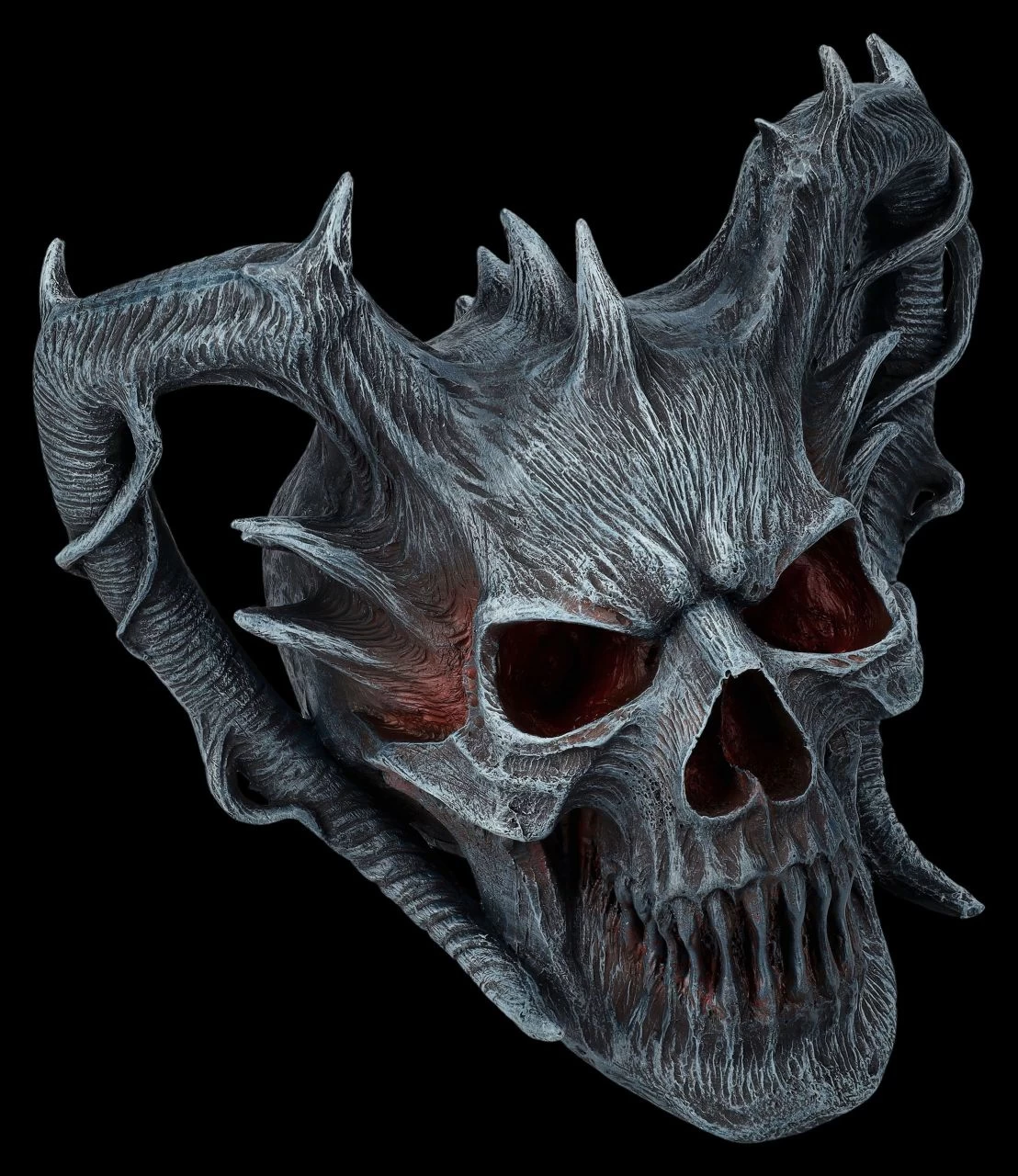 Spiral Totenkopf Figur Mit Hörnern - Death Embers 7 Spiral Totenkopf Figur Mit Hörnern - Death Embers – Bild 7