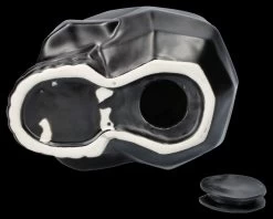 Totenkopf Spardose - Geometrie Schwarz -Modell Und Figurengeschäft 2D FS26368 Totenkopf Spardose Geometire schwarz 7 1280x1280
