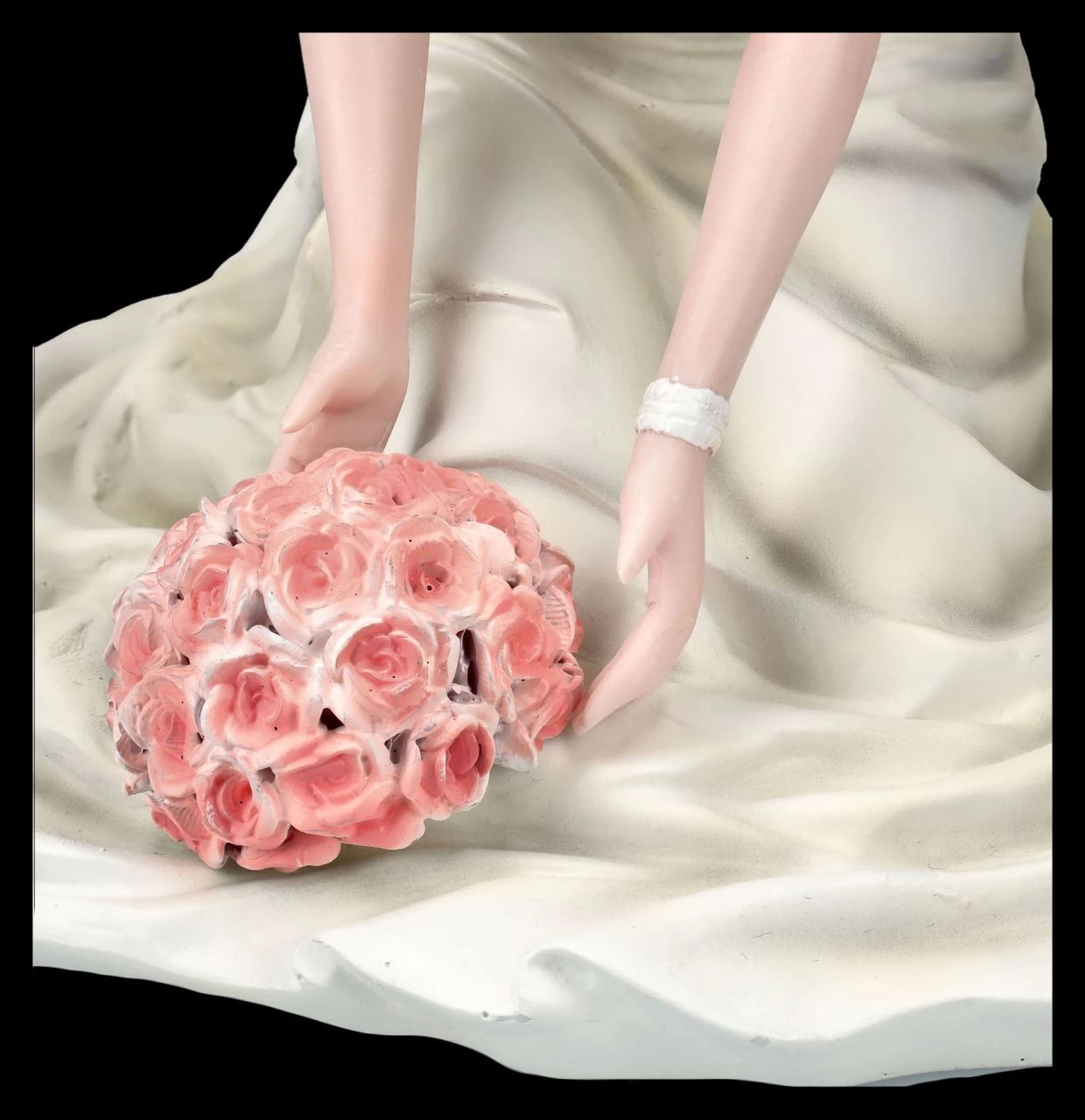 Engelfigur - Schutzengel Calien Mit Rosen 8 Engelfigur - Schutzengel Calien Mit Rosen – Bild 8