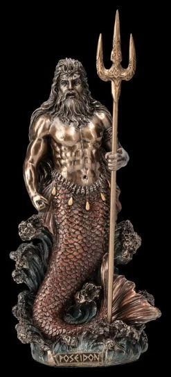 Poseidon Figur - Griechischer Gott Mit Dreizack
