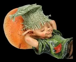 Pixie Kobold Figur - Schlafend Mit Pilz-Kissen -Modell Und Figurengeschäft 2D FS26435 Pixie Kobold Figur Schlafend mit Pilz Kissen 2 1280x1280