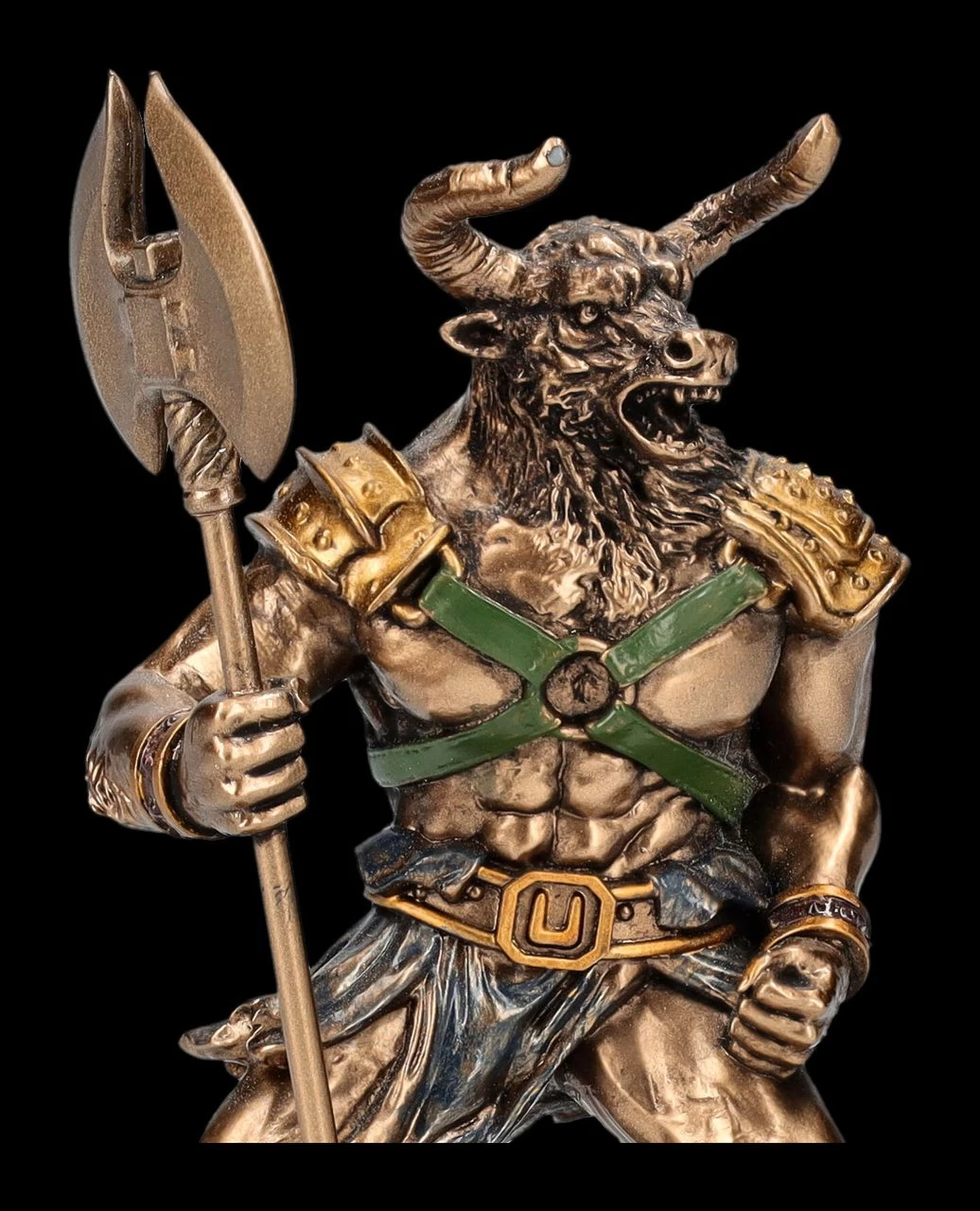 Minotaurus Figur Klein - Doppelaxt 7 Minotaurus Figur Klein - Doppelaxt – Bild 7