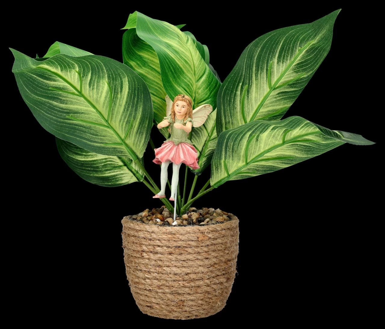 Elfen Figur Zum Stecken - Wicken Fee 2 Elfen Figur Zum Stecken - Wicken Fee – Bild 2