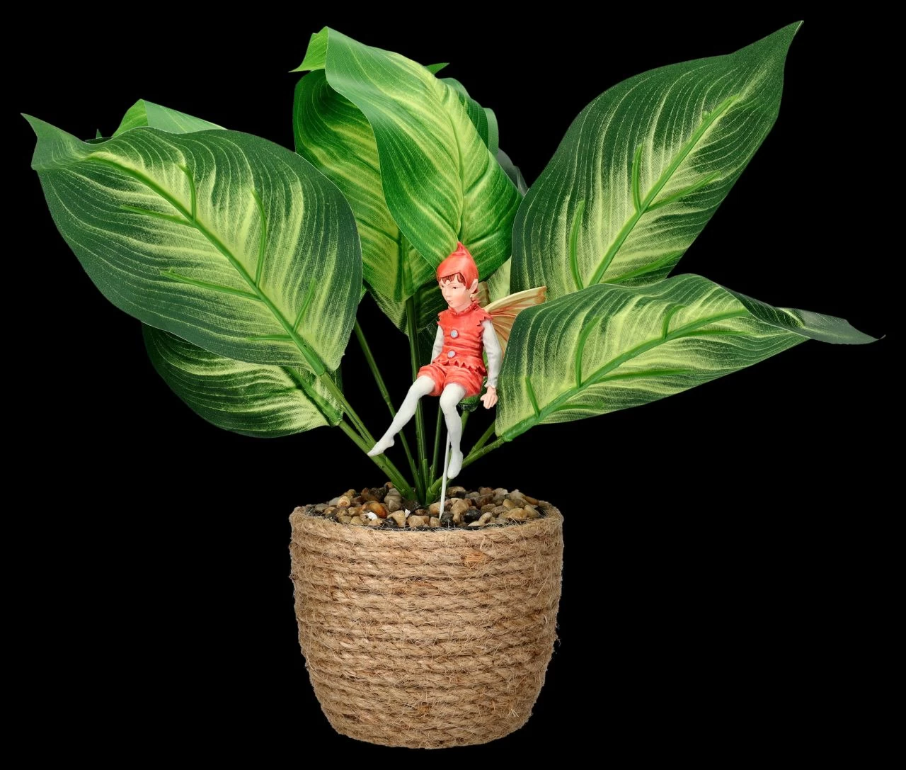 Elfen Figur Zum Stecken - Feen Junge 2 Elfen Figur Zum Stecken - Feen Junge – Bild 2