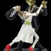 Skelett Figur - Frankensteins Monster & Braut Tanzend