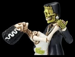 Skelett Figur - Frankensteins Monster & Braut Tanzend -Modell Und Figurengeschäft 2D FS26607 Skelett Figuren Frankenstein Braut tanzen 3 1280x1280