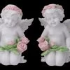 Engel Figuren 2er Set - Putten Mit Rosen