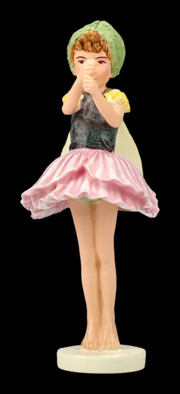 Elfen Figur - Mohnblumen Fee Mini 2 Elfen Figur - Mohnblumen Fee Mini – Bild 2
