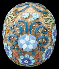 Totenkopf Figur Mit Buntem Blumenmuster 12 Totenkopf Figur Mit Buntem Blumenmuster -Modell Und Figurengeschäft 2D FS26682 Totenkopf Figur mit buntem Bkumenmuster 3 1280x1280