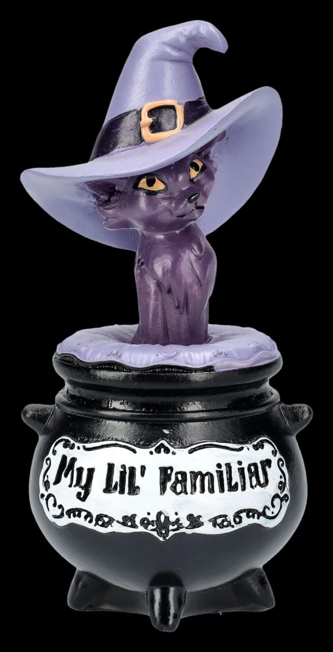 NEMESIS NOW Katzen Figur - My Lil Familiar - Shadow 1 NEMESIS NOW Katzen Figur - My Lil Familiar - Shadow