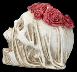 Totenkopf Mit Schleier Und Rosen - The Veil -Modell Und Figurengeschäft 2D FS26692 Totenkopf mit Schleier und Rosen The Veil 2 1280x1280
