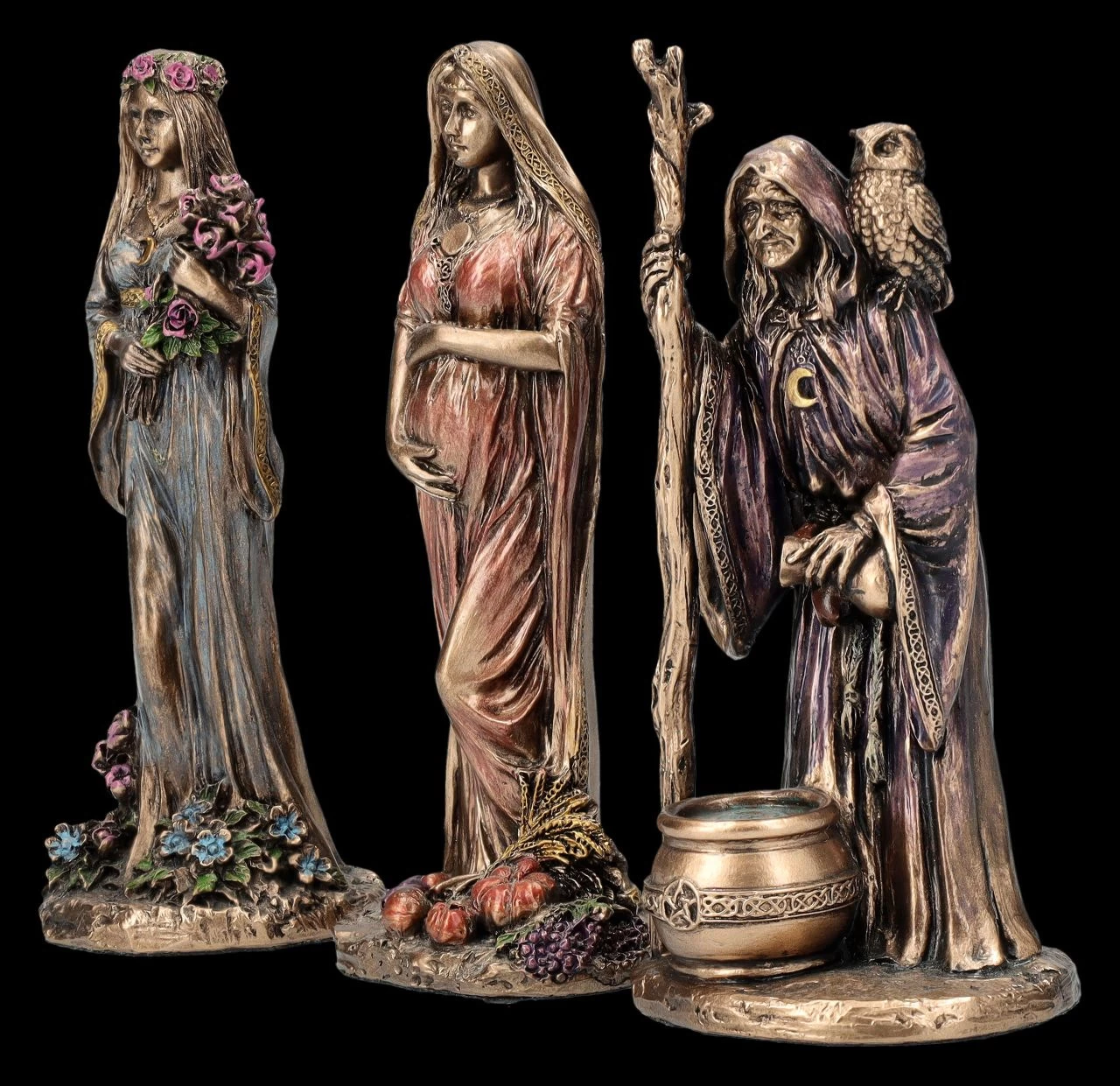 Dreifaltige Göttin Figuren - Jungfrau Mutter Altes Weib 4 Dreifaltige Göttin Figuren - Jungfrau Mutter Altes Weib – Bild 4