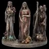 Dreifaltige Göttin Figuren Auf Halbmond