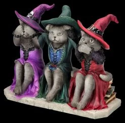 Katzenfigur - Drei Weise Hexenkätzchen 9 Katzenfigur - Drei Weise Hexenkätzchen -Modell Und Figurengeschäft 2D FS26726 Katzenfigur Drei weise Hexenkatzchen 6 1280x1280