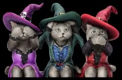 Katzenfigur - Drei Weise Hexenkätzchen 13 Katzenfigur - Drei Weise Hexenkätzchen -Modell Und Figurengeschäft 2D FS26726 Katzenfigur Drei weise Hexenkatzchen 7 1280x1280