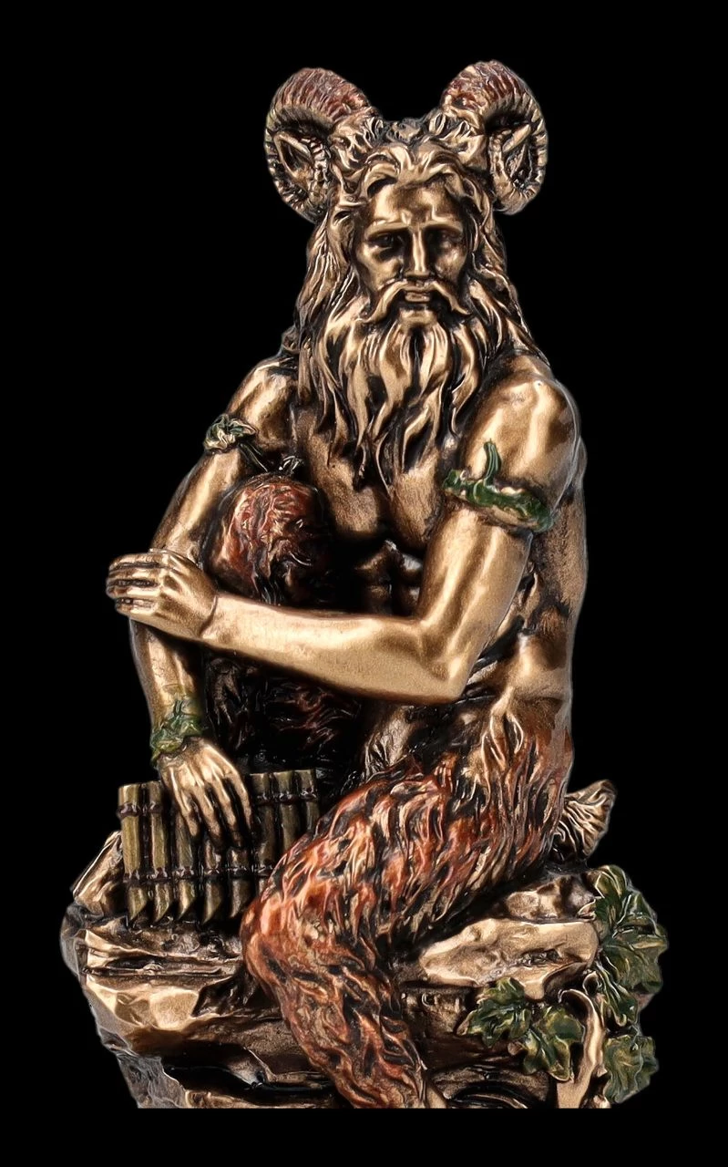 Pan Figur Klein - Gott Mit Panflöte 7 Pan Figur Klein - Gott Mit Panflöte – Bild 7