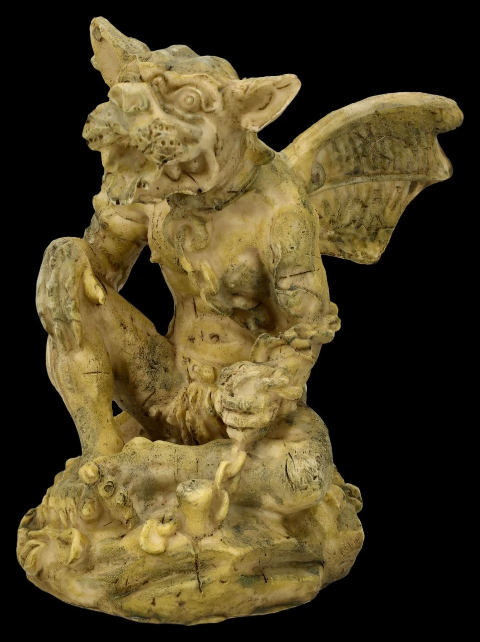 Gargoyle Figur In Ketten 1 Gargoyle Figur In Ketten