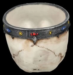 Totenkopf Schale Oder Blumentopf - Königlicher Schädel -Modell Und Figurengeschäft 2D FS26770 Totenkopf Blumentopf Koniglicher Schadel 3 1280x1280