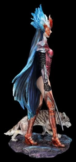 Kriegerin Figur Mit Wolf - Fire Of Ring By Ruth Thompson -Modell Und Figurengeschäft 2D FS26789 Kriegerin Figur mit Wolf Fire of Ring by Ruth Tompson 7 1280x1280