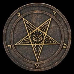 Baphomet Figur Mit Untersetzern -Modell Und Figurengeschäft 2D FS26801 Baphomet Figur mit Untersetzern 9 1280x1280