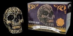 NEMESIS NOW Totenkopf Figur Schwarz-gold - Renaissance -Modell Und Figurengeschäft 2D FS26803 Totenkopf Figur schwarz gold Renaissance 8 1280x1280