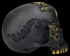 NEMESIS NOW Totenkopf Figur Schwarz-gold - Divine Demise -Modell Und Figurengeschäft 2D FS26808 Totenkopf Figur schwarz Gold Divine Demise 4 1280x1280