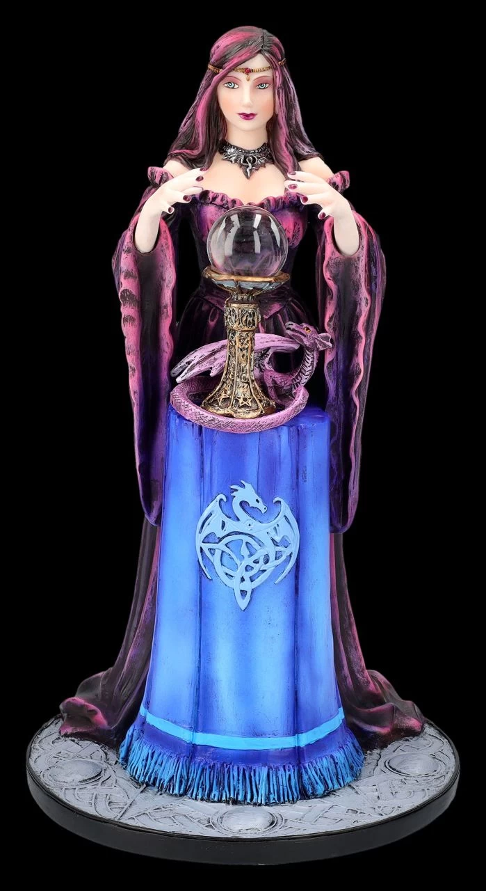 Anne Stokes Figur - Crytstal Ball 1 Anne Stokes Figur - Crytstal Ball