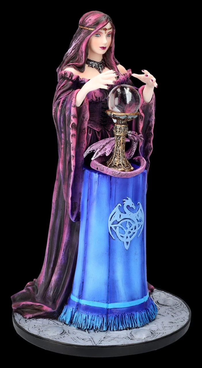 Anne Stokes Figur - Crytstal Ball 2 Anne Stokes Figur - Crytstal Ball – Bild 2