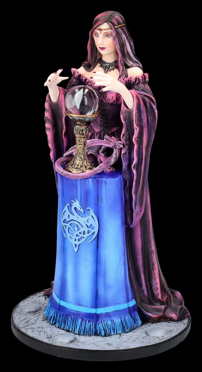 Anne Stokes Figur - Crytstal Ball 3 Anne Stokes Figur - Crytstal Ball – Bild 3