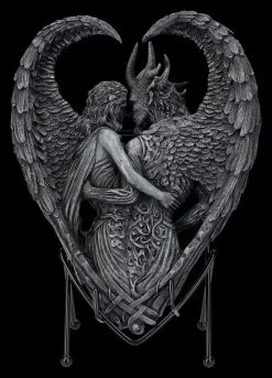 Spiral Deko-Relief - Dämon Und Engel - Solemn Vow 10 Spiral Deko-Relief - Dämon Und Engel - Solemn Vow -Modell Und Figurengeschäft 2D FS26839 RElief Damon und Engel Solemn Vow 7 1280x1280