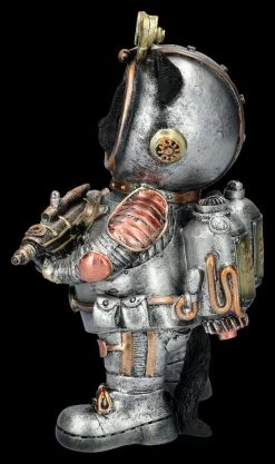 Katzen Figur Im Steampunk Raumanzug - Cat-tack -Modell Und Figurengeschäft 2D FS26844 Katzen Figur mit Stampunk Raumanzug 3 1280x1280