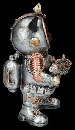 Katzen Figur Im Steampunk Raumanzug - Cat-tack -Modell Und Figurengeschäft 2D FS26844 Katzen Figur mit Stampunk Raumanzug 5 1280x1280