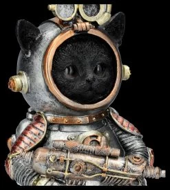 Katzen Figur Im Steampunk Raumanzug - Cat-tack -Modell Und Figurengeschäft 2D FS26844 Katzen Figur mit Stampunk Raumanzug 8 1280x1280