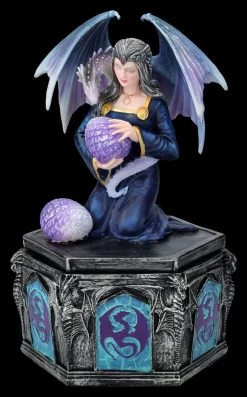 Schatulle Anne Stokes - Dragon Friendship Frühling -Modell Und Figurengeschäft 2D FS26911 Schatulle Anne Stokes Dragon Friendship Fruhling 6 1280x1280