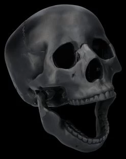Totenkopf Schwarz - Beweglicher Unterkiefer -Modell Und Figurengeschäft 2D FS26931 Totenkopf schwarz Beweglicher Unterkiefer 8 1280x1280