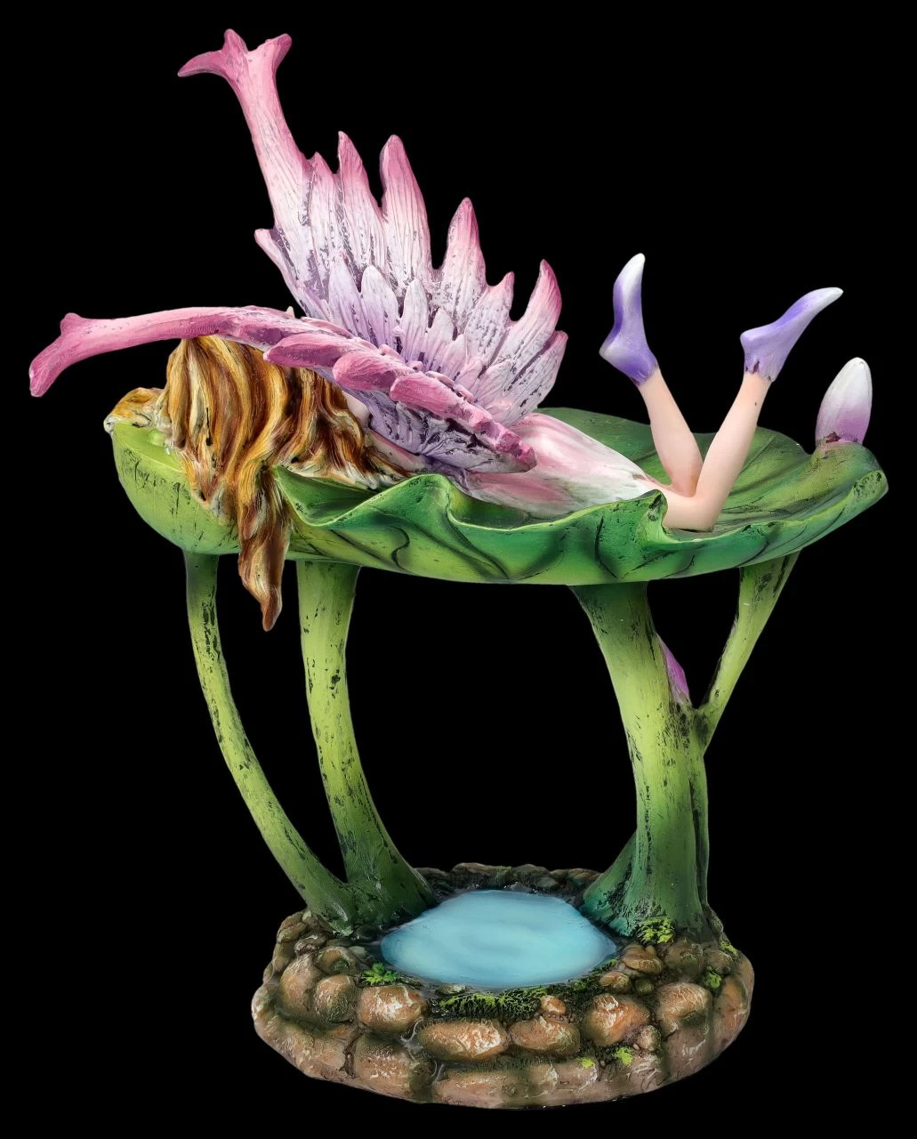 Elfen Figur - Dori Schläft Auf Lotus 4 Elfen Figur - Dori Schläft Auf Lotus – Bild 4