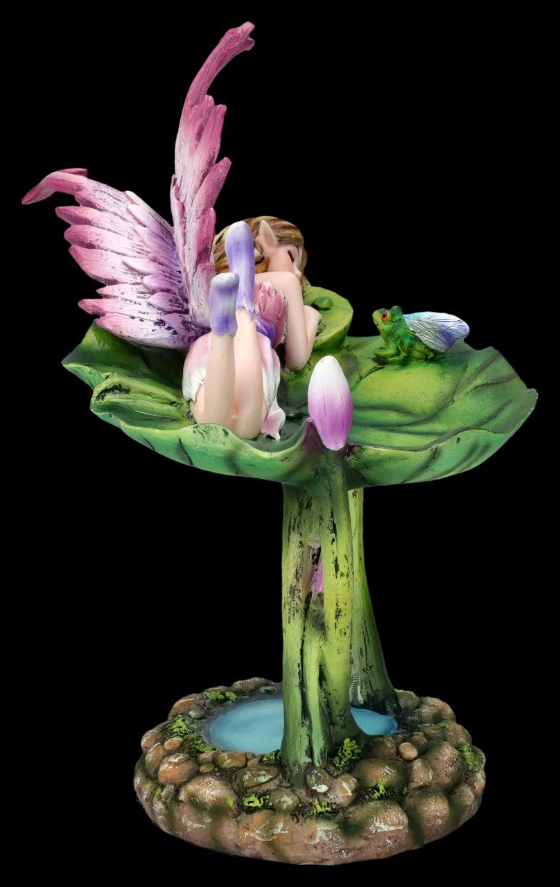 Elfen Figur - Dori Schläft Auf Lotus 5 Elfen Figur - Dori Schläft Auf Lotus – Bild 5