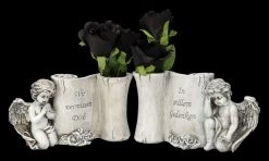 Grabengel Figuren Set Mit Vase