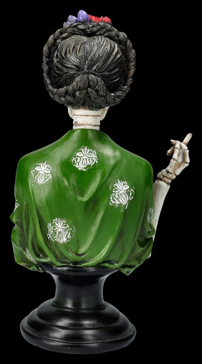 Skelett Figur - Büste Frida 4 Skelett Figur - Büste Frida – Bild 4