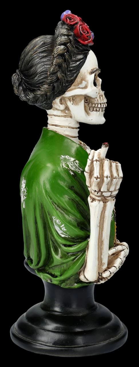 Skelett Figur - Büste Frida 5 Skelett Figur - Büste Frida – Bild 5