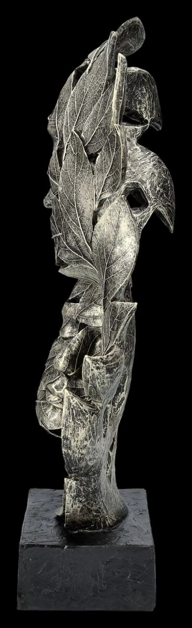 Skulptur Aus Blättern - Natürliche Emotion - Umarmung 4 Skulptur Aus Blättern - Natürliche Emotion - Umarmung – Bild 4