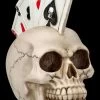 Totenkopf Figur - Pokerkarten - Four Of A Kind