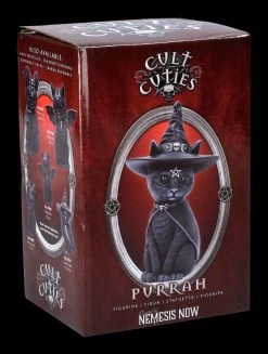 NEMESIS NOW Okkulte Katzenfigur Mit Hexenhut - Purrah 15 NEMESIS NOW Okkulte Katzenfigur Mit Hexenhut - Purrah -Modell Und Figurengeschäft 2D FS44483 Okkulte Katzenfigur mit Hexenhut 6 1280x1280