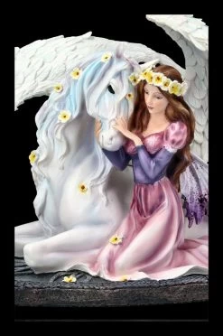 Elfen Figur - Prinzessin Amalia Mit Pegasus -Modell Und Figurengeschäft 2D KS6958 Elfen Figur Prinzessin Amalia mit Pegasus 2 1280x1280