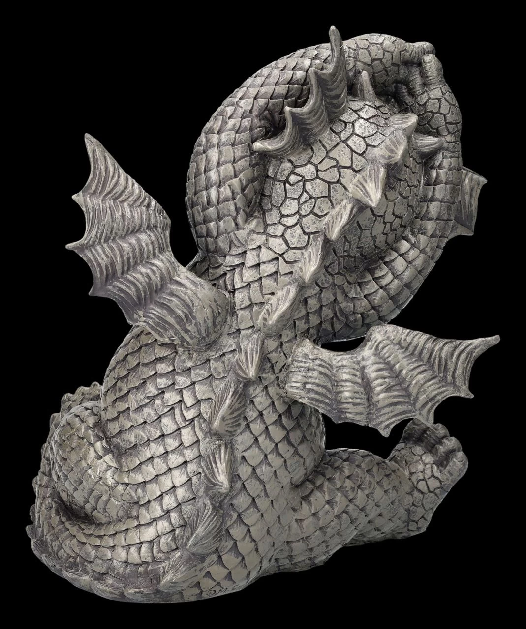 Gartenfigur - Drache Wärmt Sich Auf 4 Gartenfigur - Drache Wärmt Sich Auf – Bild 4