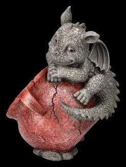 Garten Figur - Drache Auf Blumentopf Rechts -Modell Und Figurengeschäft 2D ML7678 Ersatzbilder 6 1280x1280