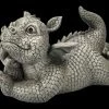 Gartenfigur - Drache Träumt Vor Sich Hin